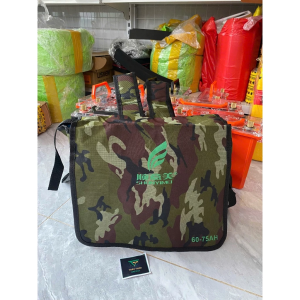 Alternative view of (Kích Thước: 38x26x16cm) Balo Đựng Bình Acquy 45ah / Bình Lithium 12V 60-75ah Chống Nước, Bền đẹp