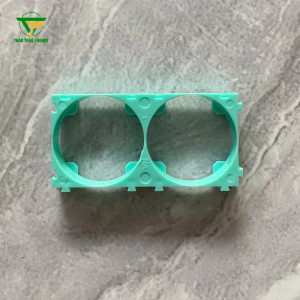 Khung Nhựa Cố Định Pin 32140/ 33140 (khung 2 lỗ) - Đế Ghép Cố Định 2 cell pin 32140/33140 vừa đẹp, chống vênh kẽm