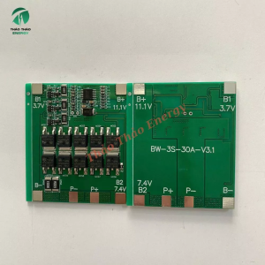 Mạch 3S 12V 30A Full Ok, sạc cân bằng và bảo vệ Li-ion 3.7V