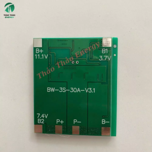 Alternative view of Mạch 3S 12V 30A Full Ok, sạc cân bằng và bảo vệ Li-ion 3.7V