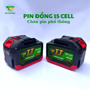 (HỎA TỐC) Pin đóng 15 cell Chân Pin Phổ Thông 4cm, Bảo Hành 12 Tháng, Chân pin maki.ta, Pin mới 100%