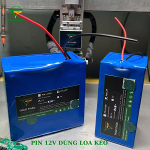 (PIN LOA KÉO, LOA KARAOKE) Bình LFP 12V thay thế ắc quy, pin rất BỀN BỈ và AN TOÀN, dây tải AWG